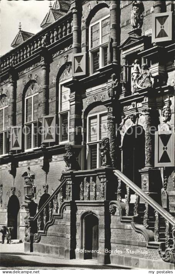 Bolsward Boalsert Bordes Stadhuis Rathaus