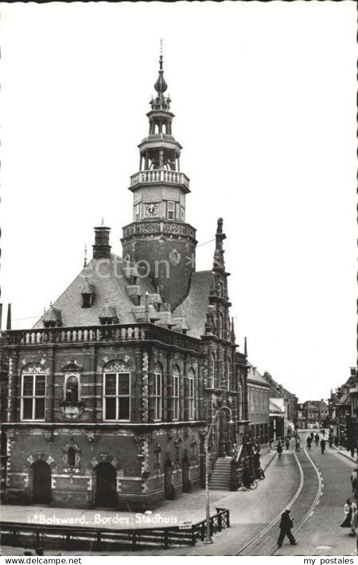 Bolsward Boalsert Bordes Stadhuis Rathaus
