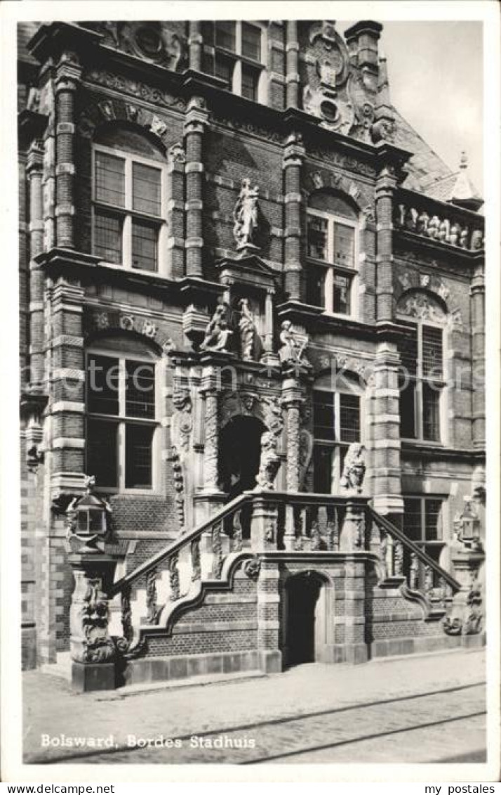 Bolsward Boalsert Bordes Stadthaus Rathaus Fassade