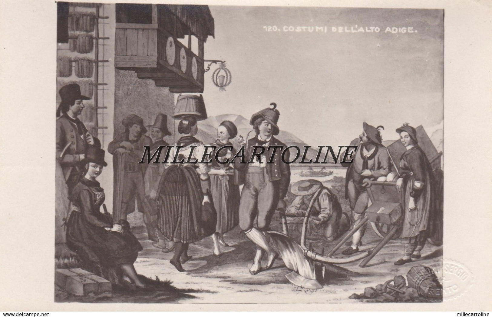 BOLZANO:  Costumi dell'Alto Adige n. 120  (fotogr. Perdoni Sergio-Trento)