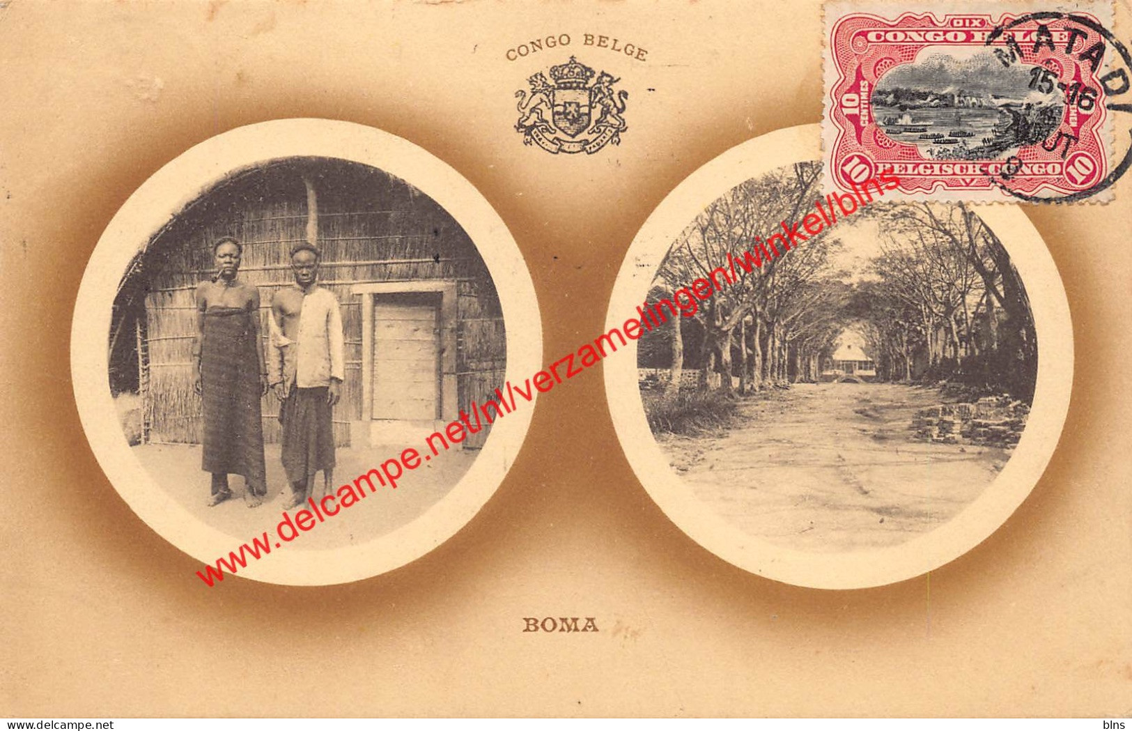Boma - Congo Belge Belgisch Kongo