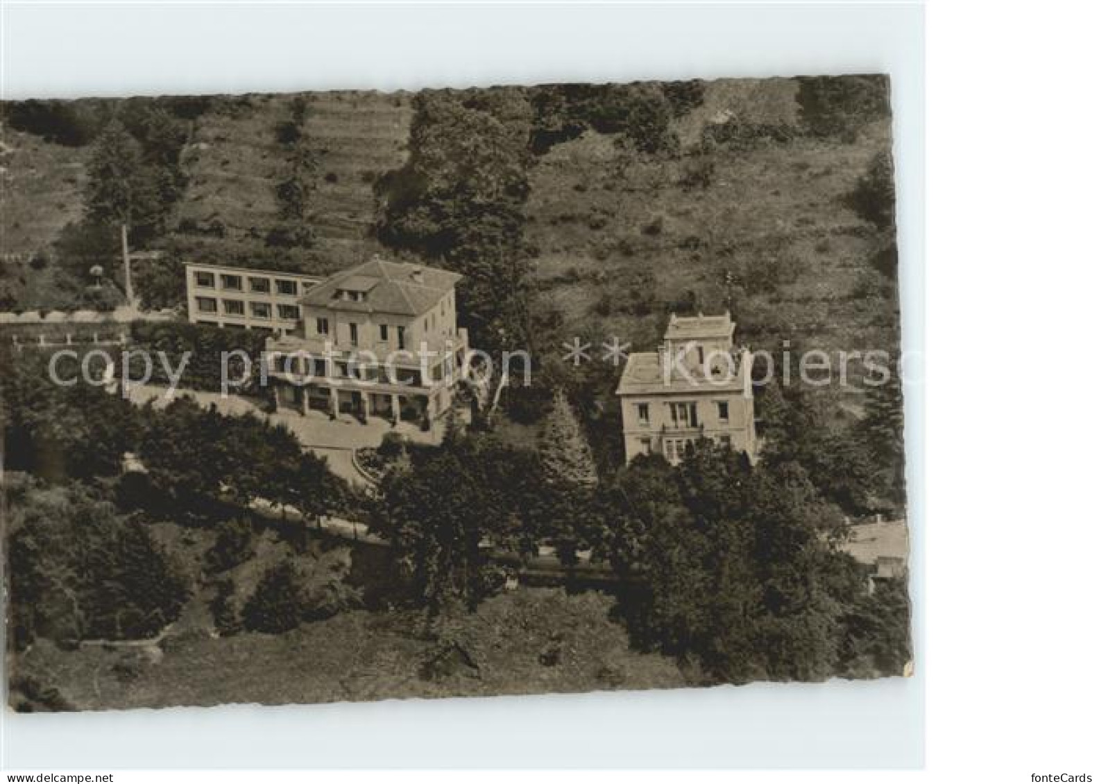 Bombinasco Preventorium Villa Santa Teresina Fliegeraufnahme