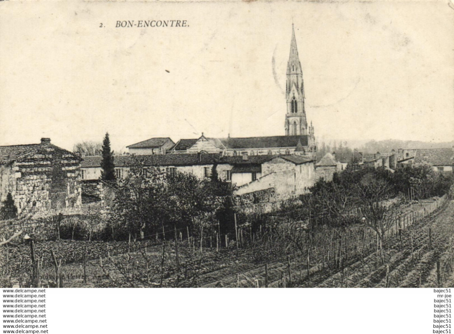 Bon Encontre "cachet militaire"