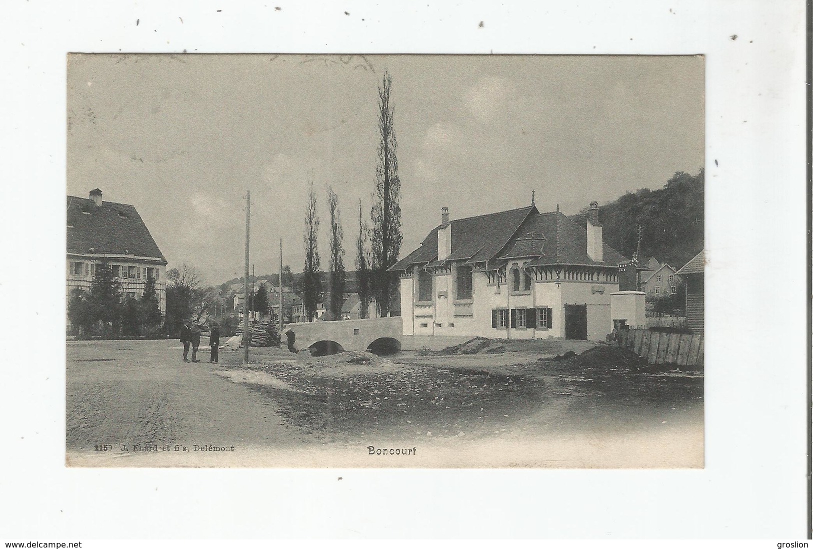 BONCOURT SUISSE 2150  JURA    1907