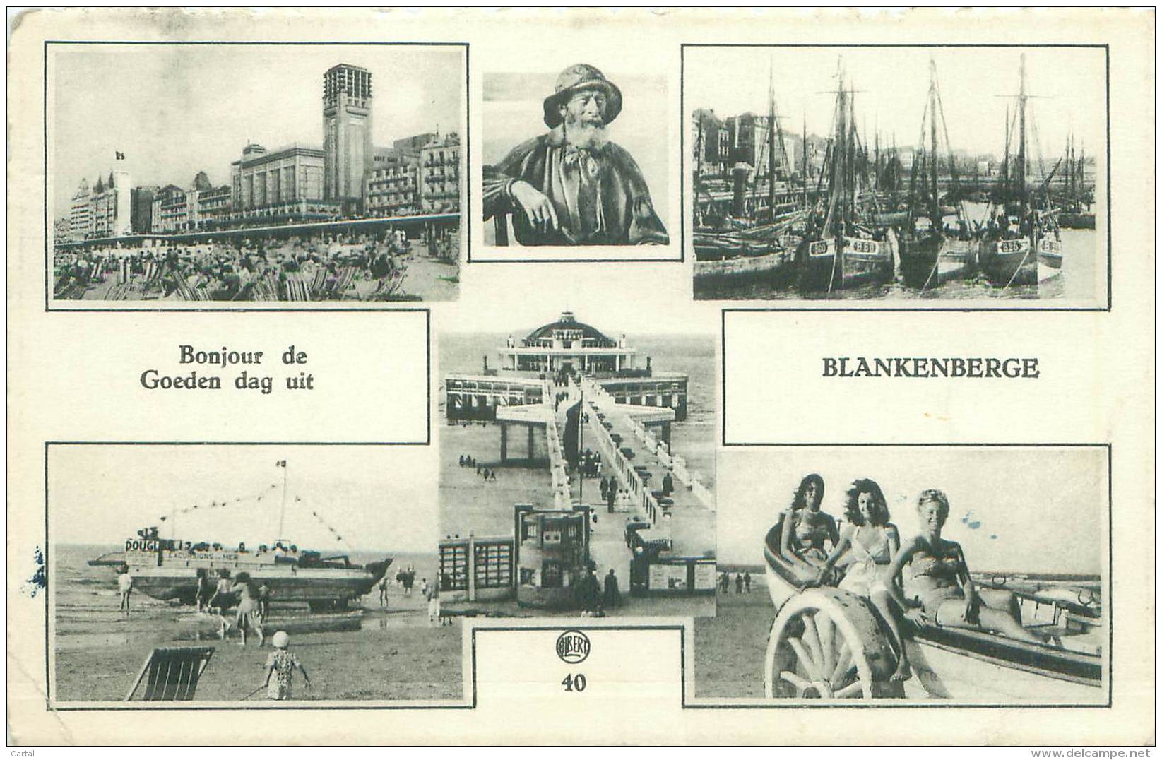 Bonjour de BLANKENBERGE - Groden dag uit BLANKENBERGE