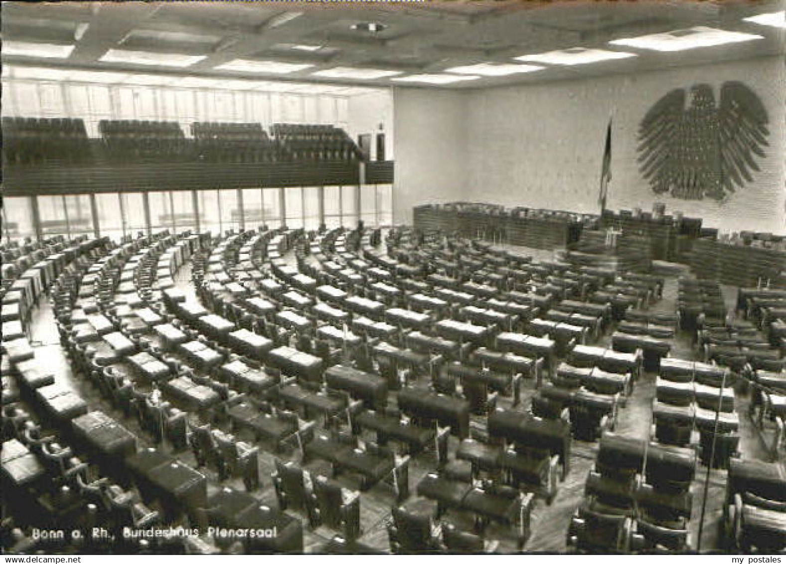Bonn Rhein Bonn Bundeshaus Plenarsaal