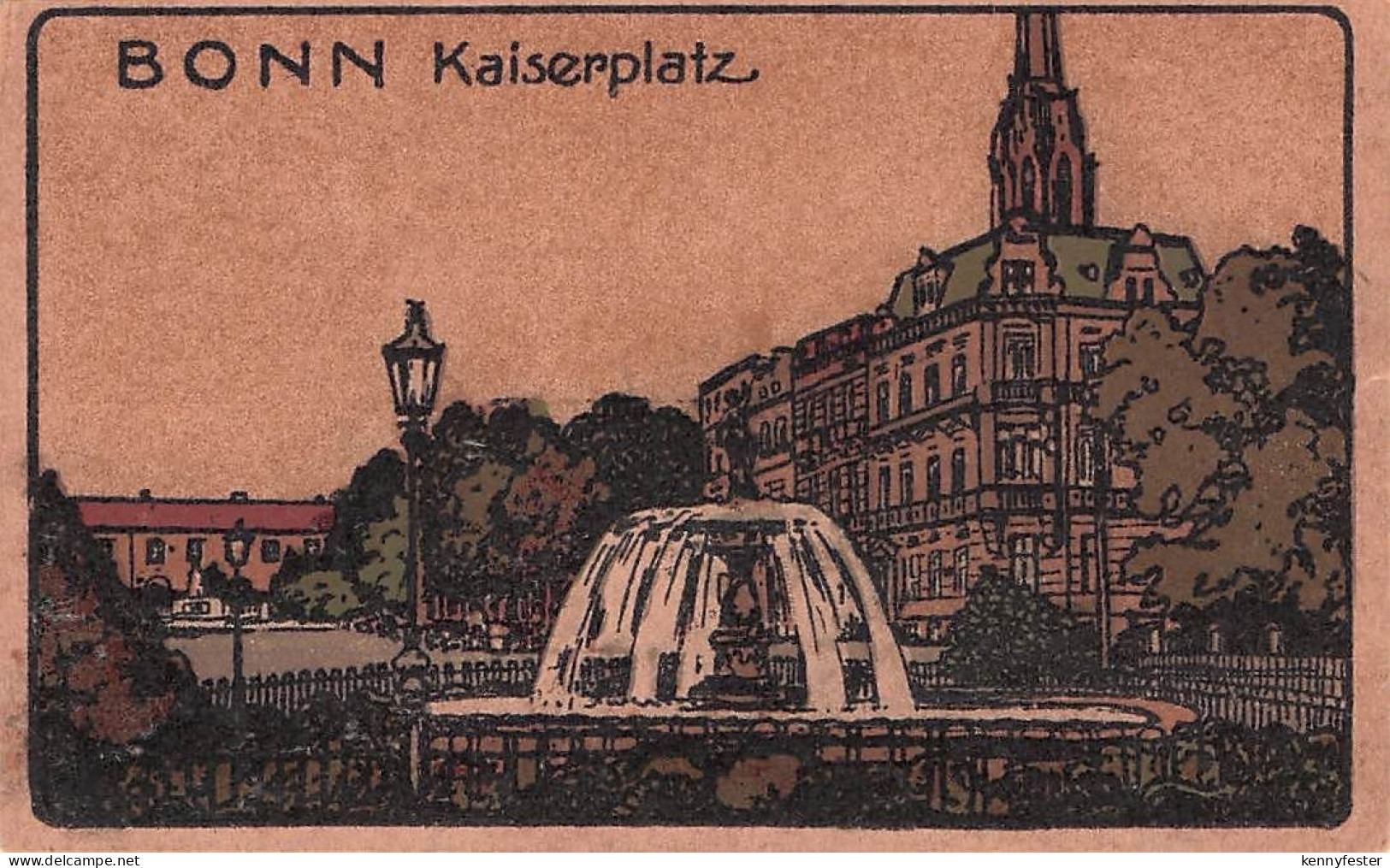 Bonn Rhein Bonn Kaiserplatz