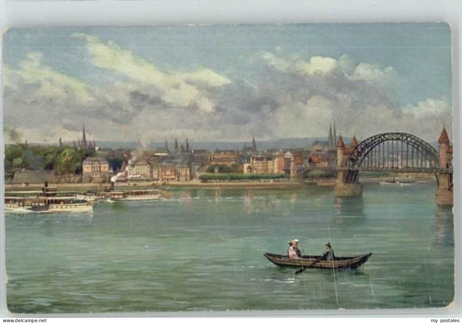 Bonn Rhein Bonn Kuenstlerkarte