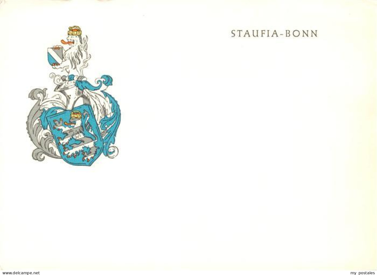 Bonn Rhein Burschenschaft Staufia Bonn Wappen