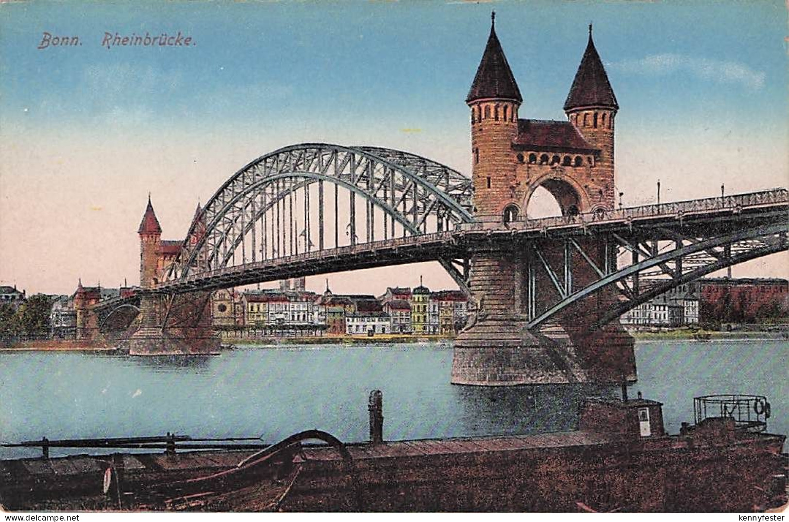 Bonn Rhein Rheinbruecke / Bonn /Bonn Stadtkreis