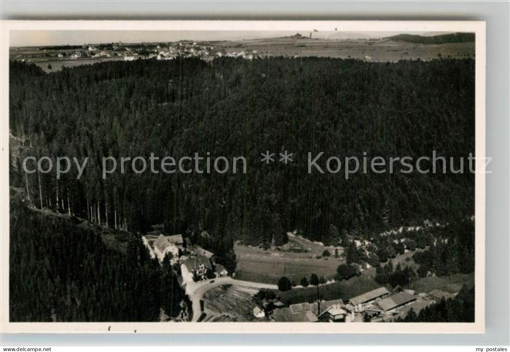 Bonndorf Schwarzwald Fliegeraufnahme