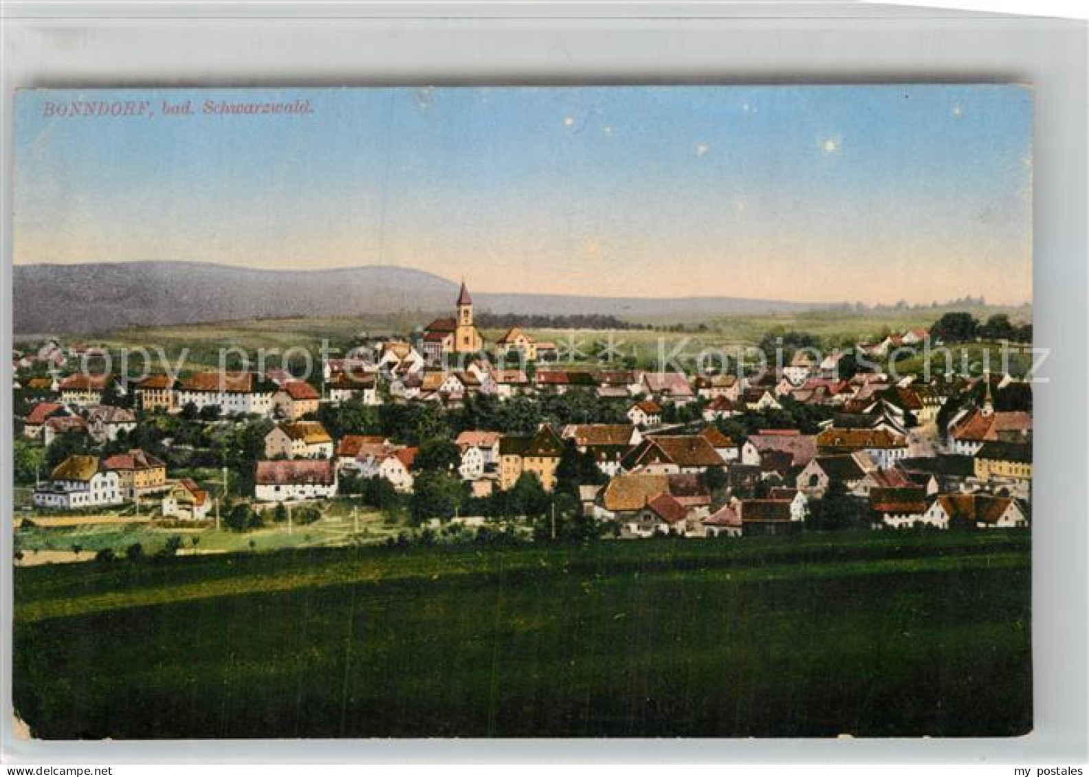 Bonndorf Schwarzwald Gesamtansicht
