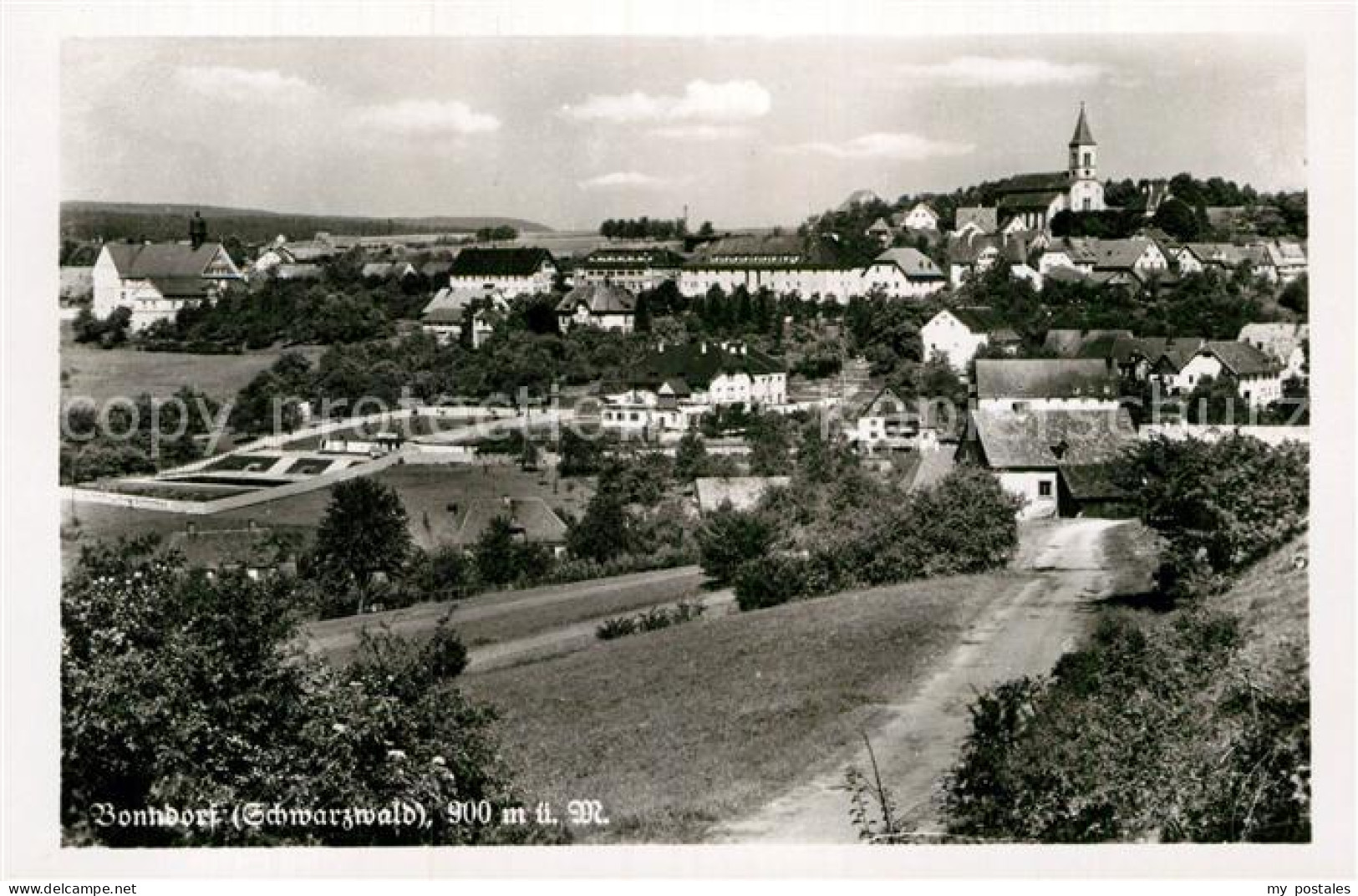 Bonndorf Schwarzwald Gesamtansicht