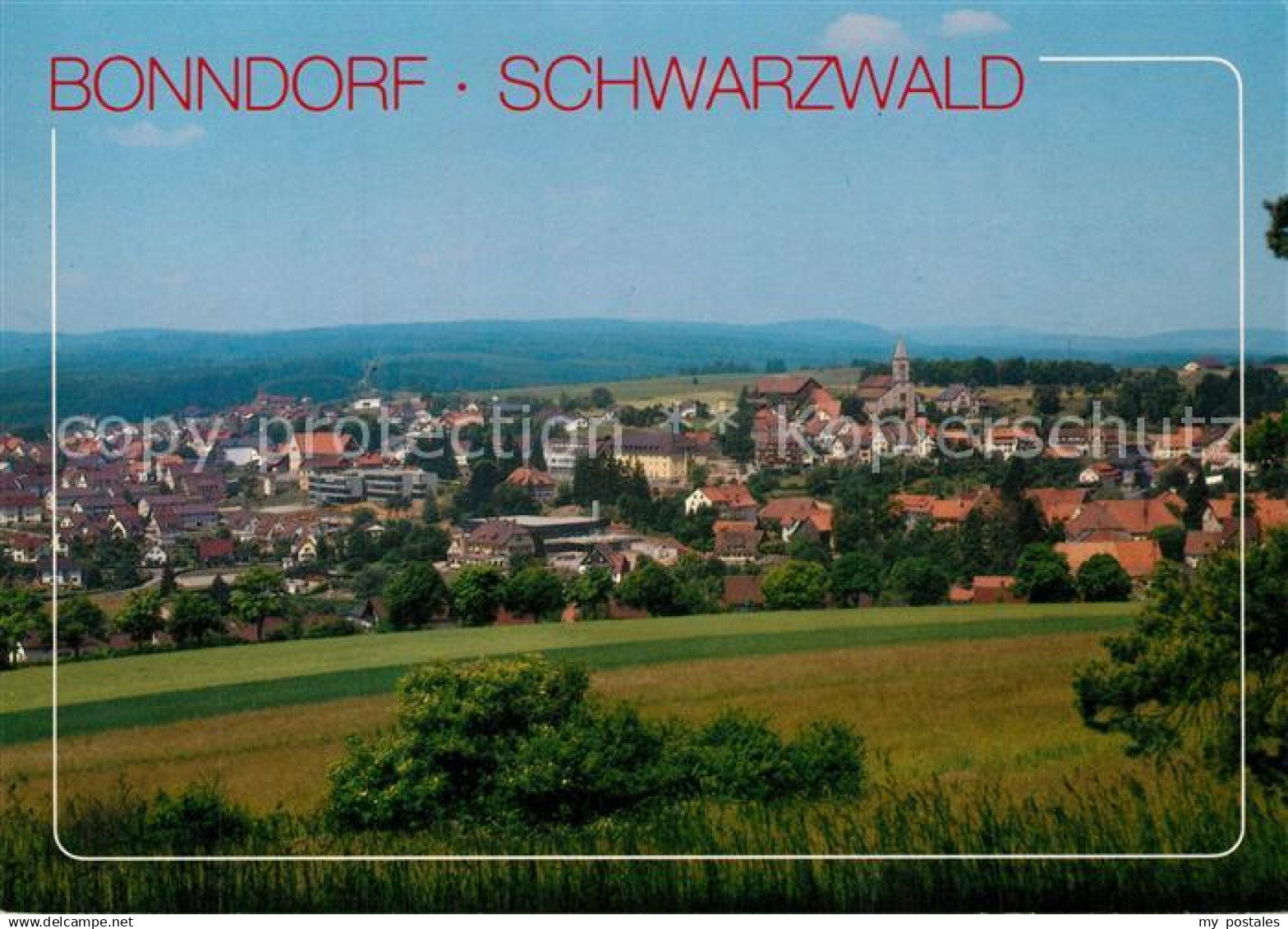 Bonndorf Schwarzwald Panorama