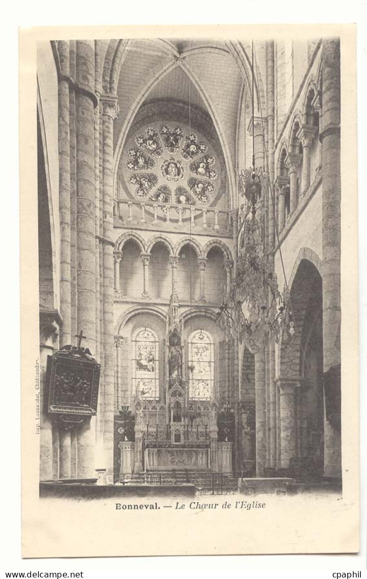 Bonneval CPA Le choeur de l'eglise