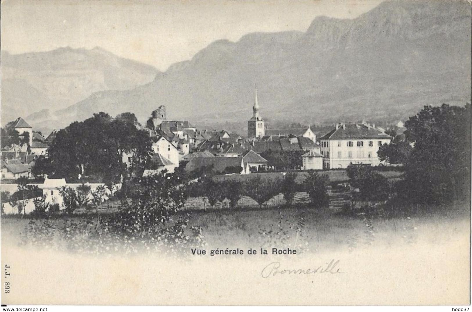 Bonneville - Vue Générale de la Roche