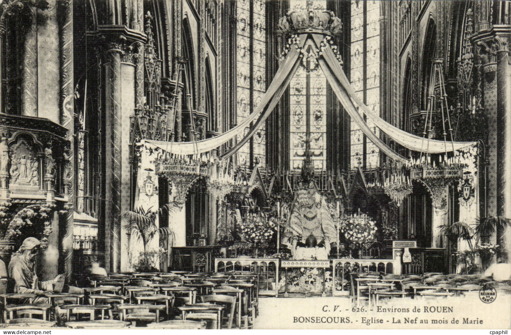 Bonsecours - L'Eglise - CPA