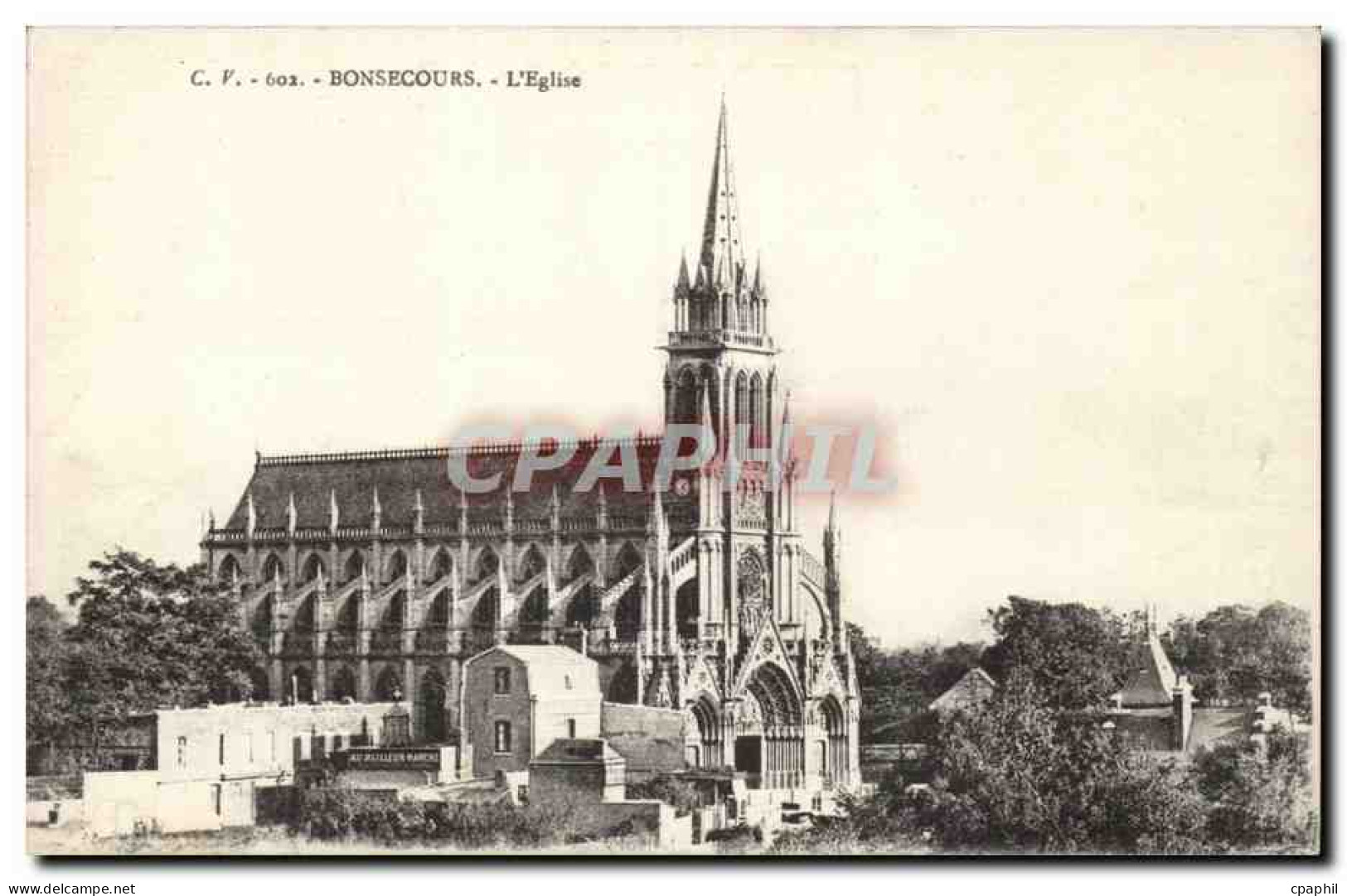 Bonsecours - L'Eglise - CPA