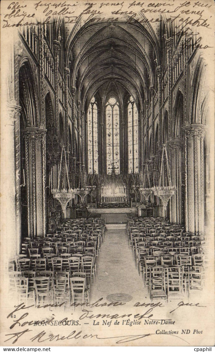 Bonsecours - L Eglise - CPA