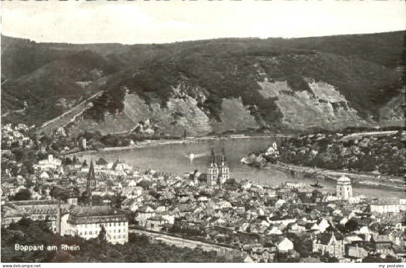Boppard Rhein Boppard  x 1961