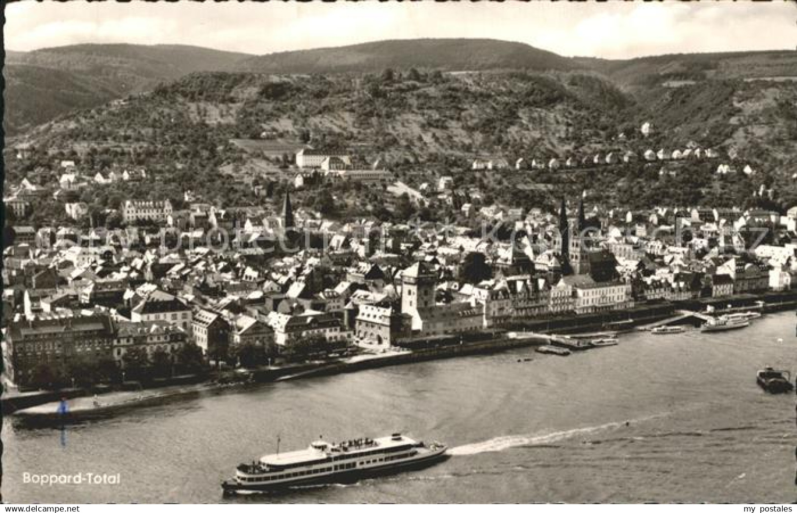 Boppard Rhein Stadtansicht
