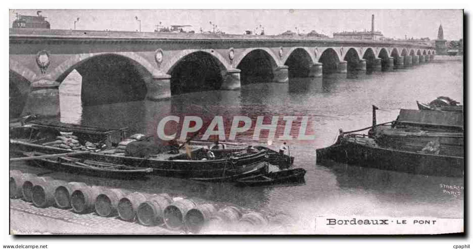 Bordeaux - Le Pont - CPA