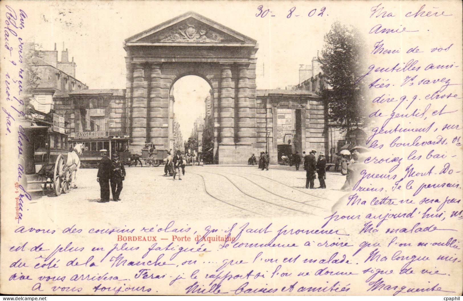 Bordeaux - Porte d Aquitaine - CPA