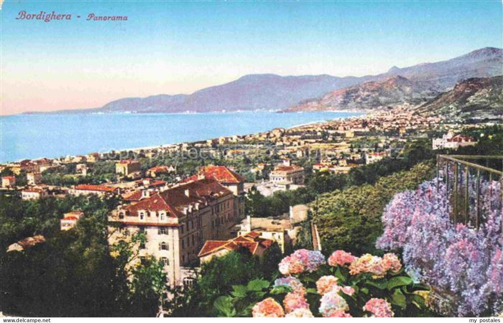 BORDIGHERA Liguria IT Panorama