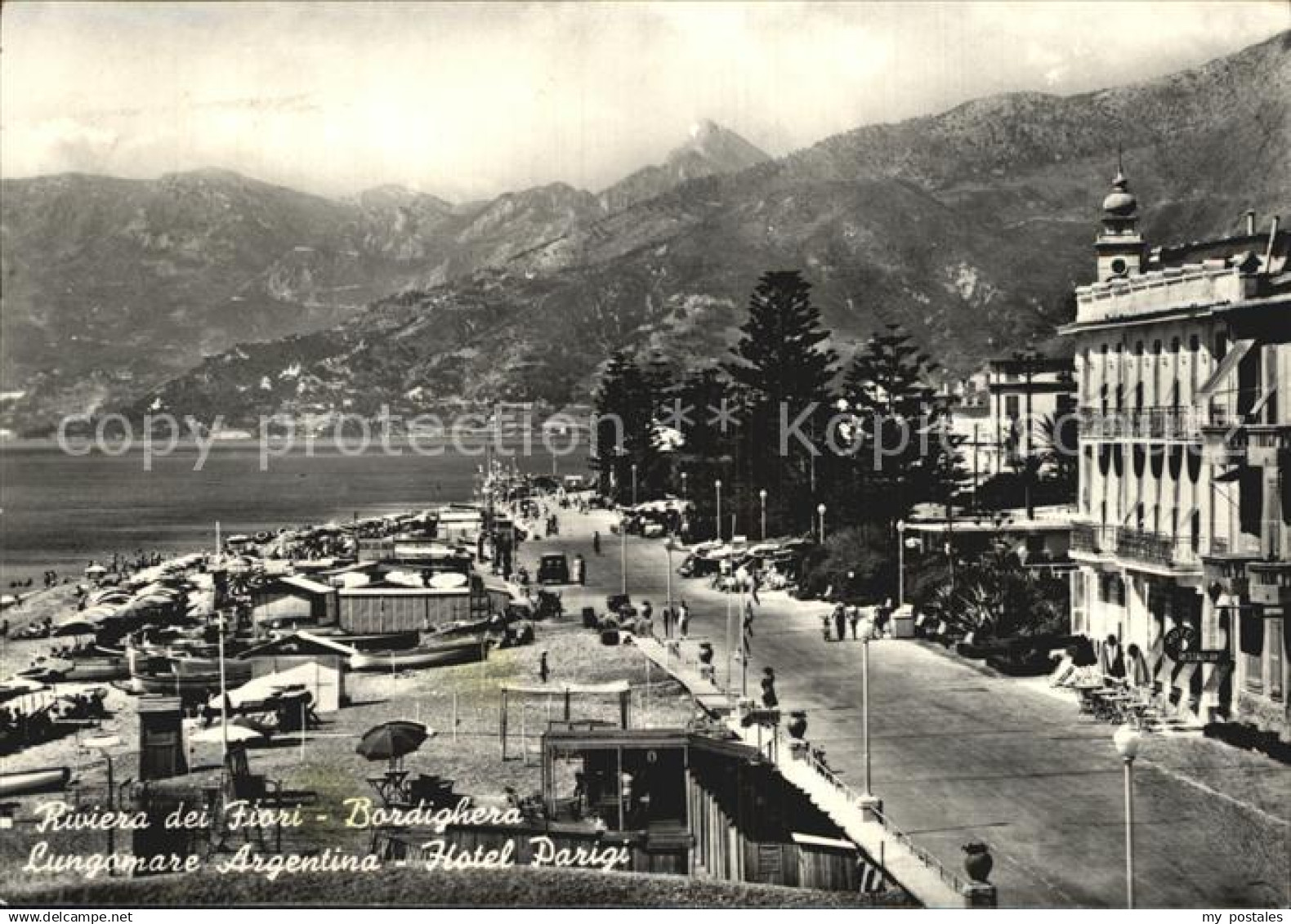 Bordighera Lungomare Argentina Hotel-Parigi