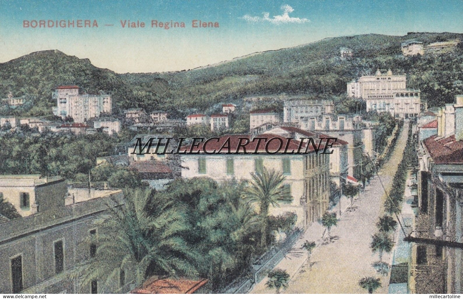 BORDIGHERA: Viale Regina Elena