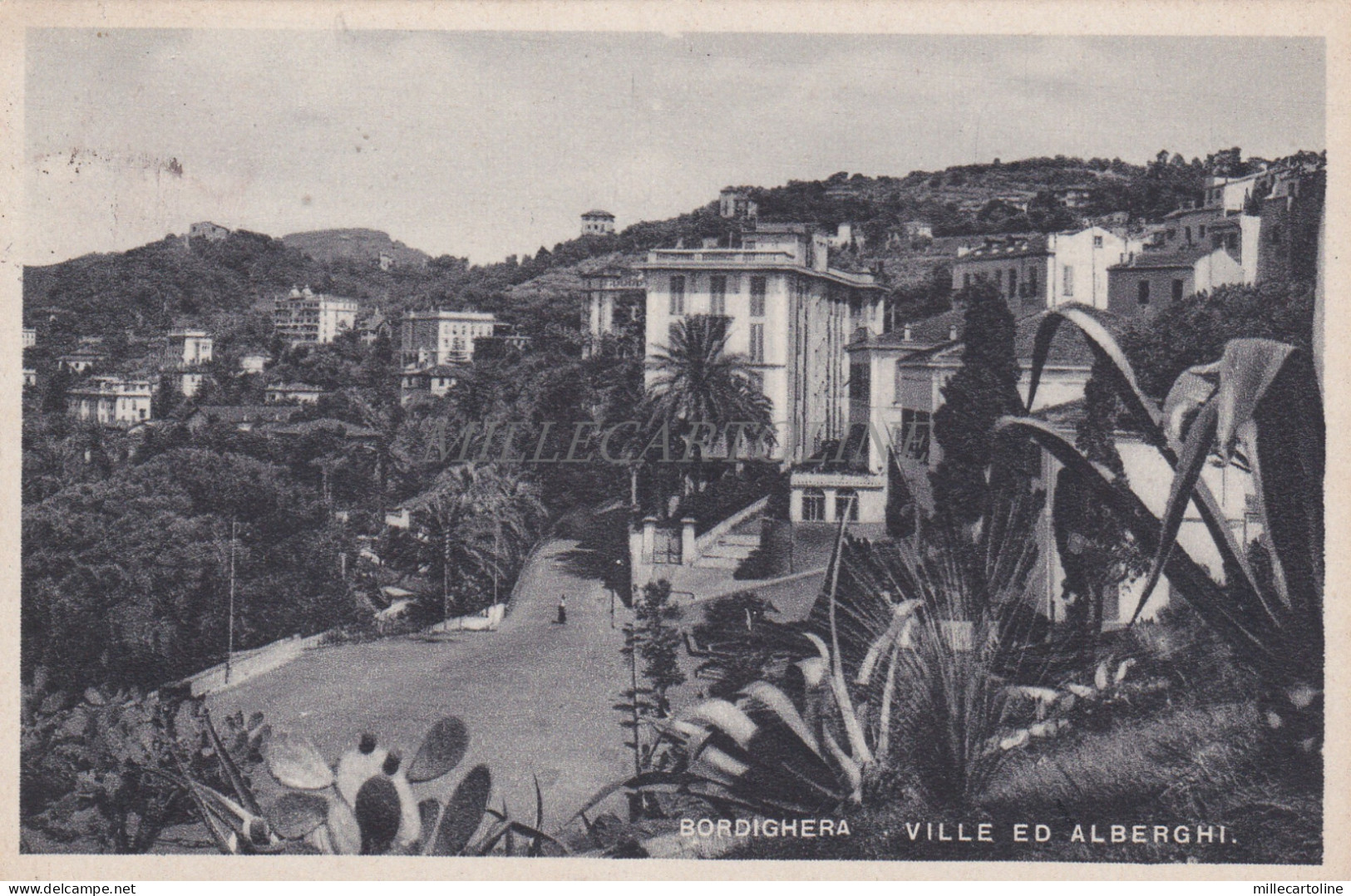 BORDIGHERA - Ville ed Alberghi 1946