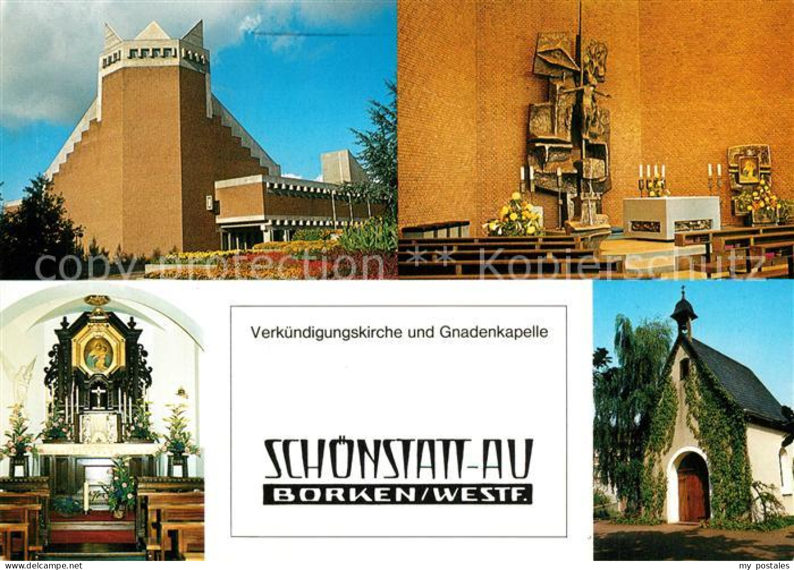 Borken Westfalen Verkuendigungskirche Gnadenkapelle Schoenstatt Au