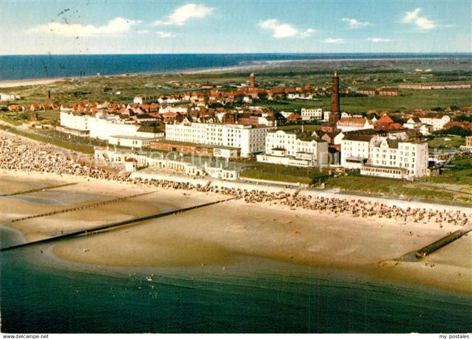 Borkum Fliegeraufnahme