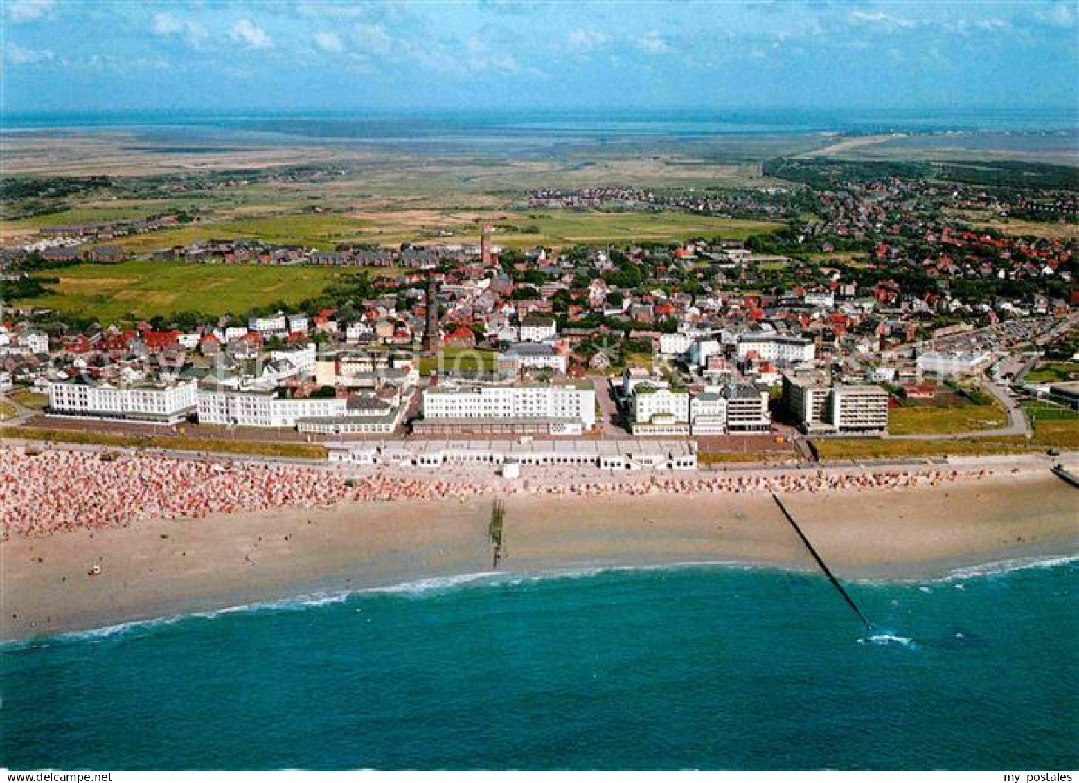 Borkum Fliegeraufnahme