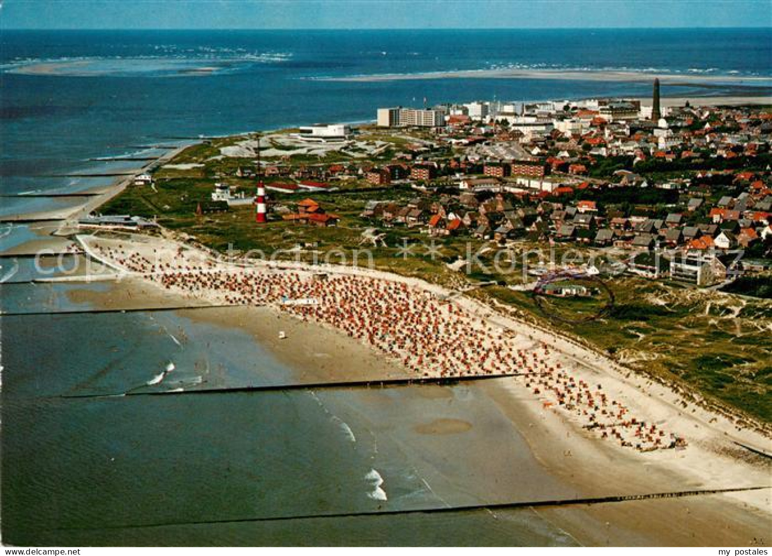 Borkum Fliegeraufnahme