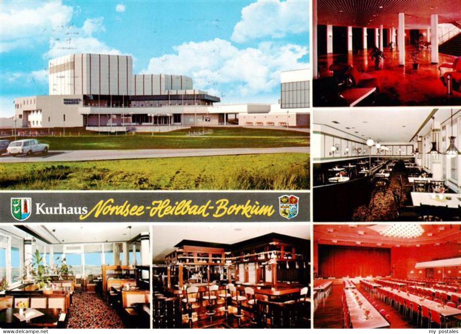 Borkum Nordseebad Kurhaus Nordsee Heilbad Borkum Foyer Gast und Veranstaltungsra