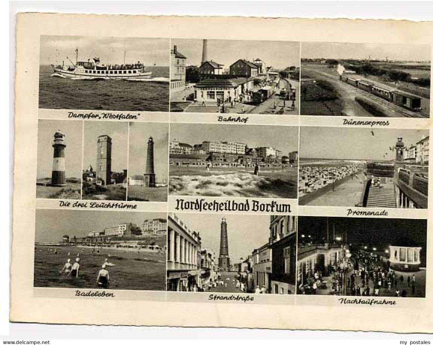 BORKUM Nordseebad Niedersachsen Borkum