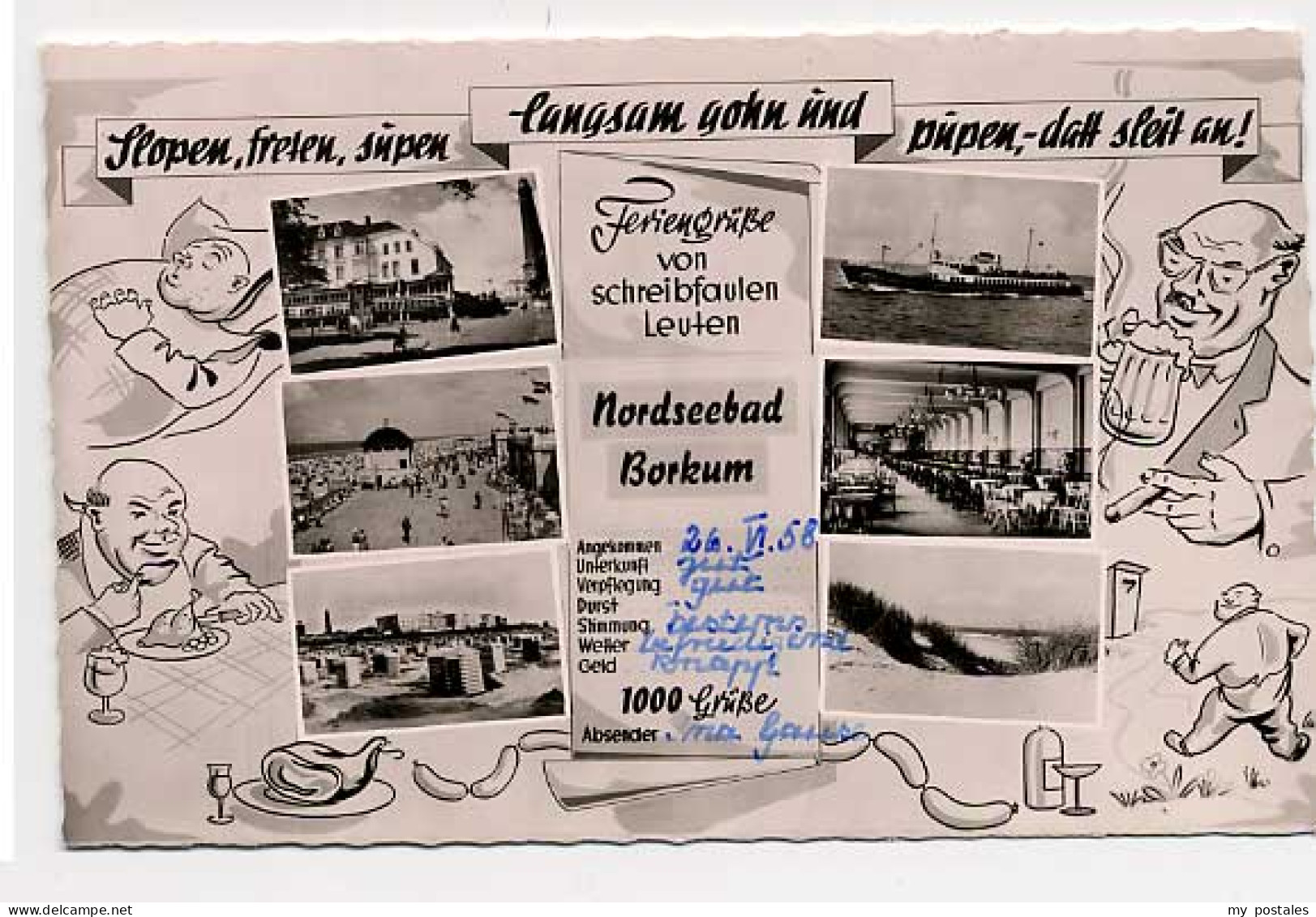 BORKUM Nordseebad Niedersachsen Borkum