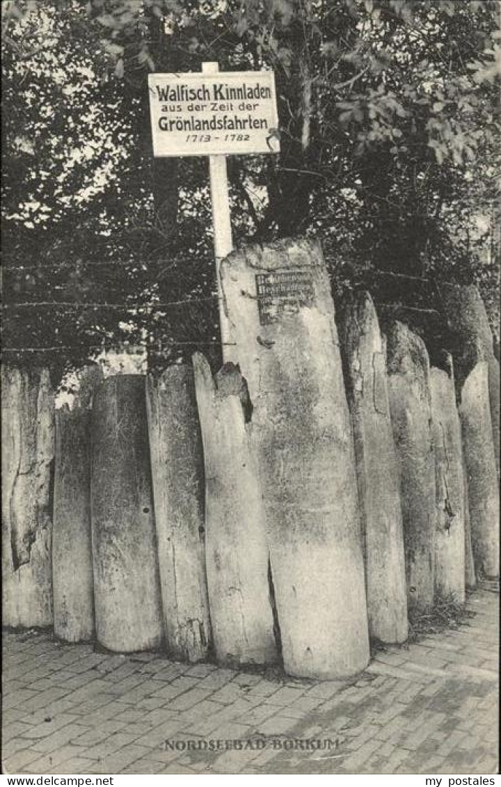 Borkum Walfisch Kinnladen