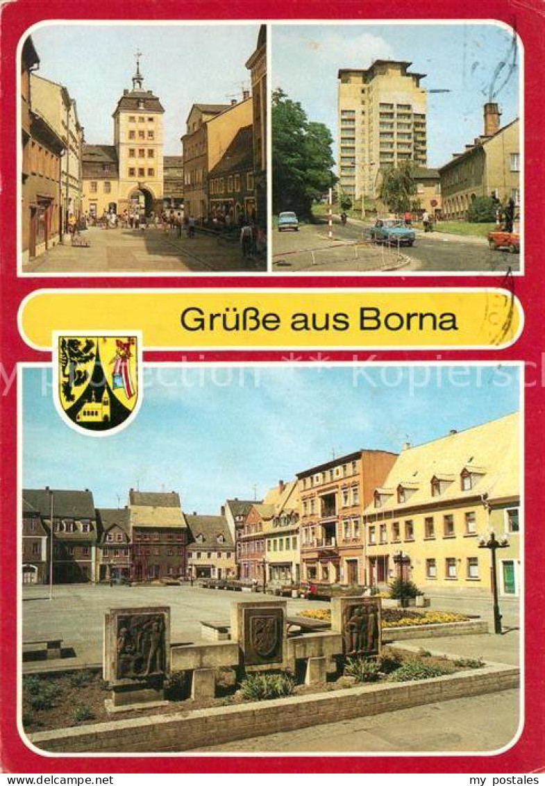 Borna Leipzig Reichstor Hochhaus Markt