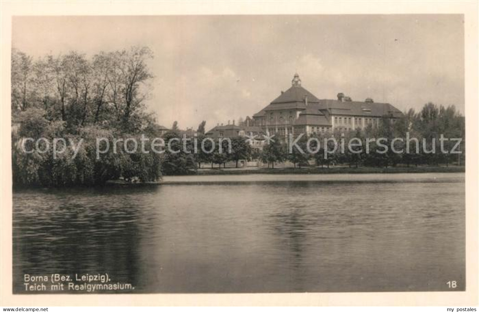 Borna Leipzig Teich Realgymnasium