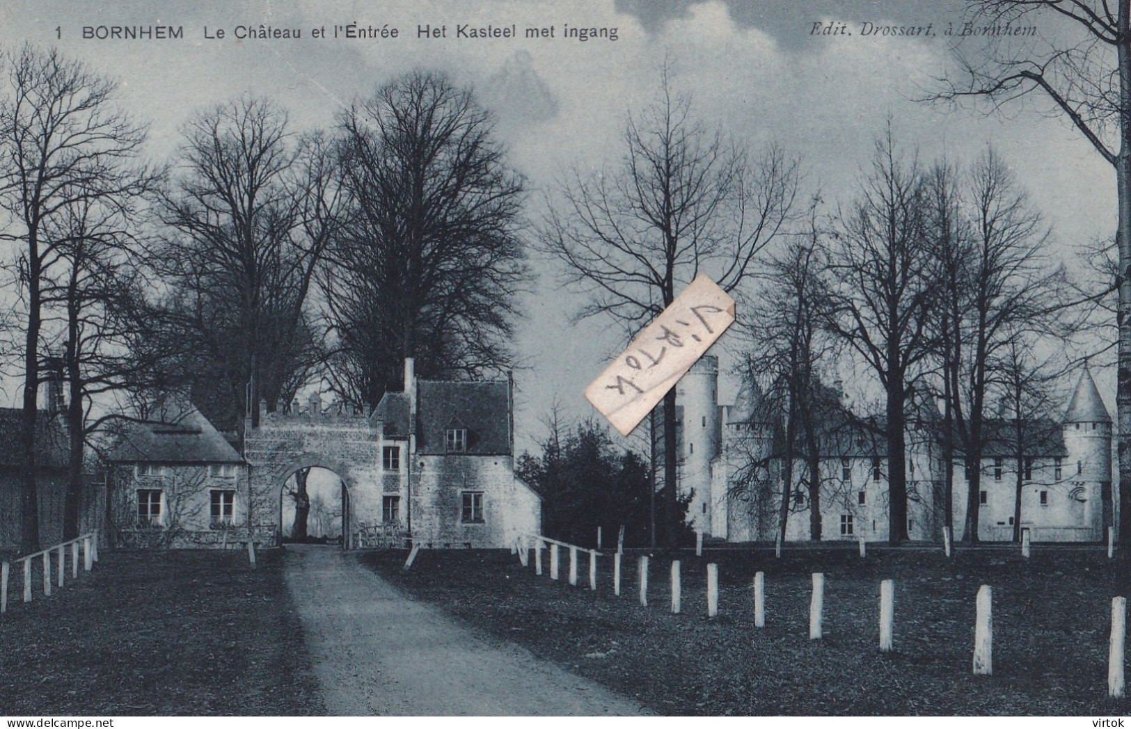 BORNEM : le chateau ...............   (  SBP 1)