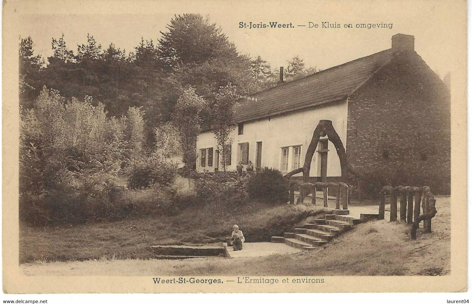 BORNEM. SINT-JORIS-WEERT. WEERT-SAINT-GEORGES. L'HERMITAGE ET ENVIRONS. ANIMATION.
