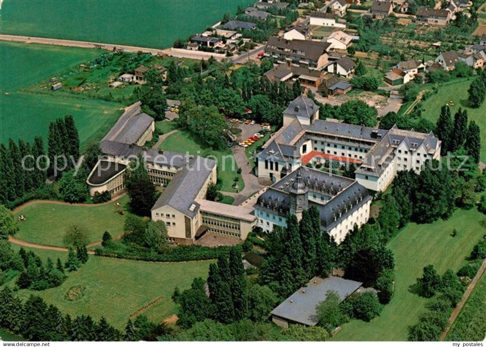 Bornheim Rheinland Dominikanerkloster St Albert Walberberg Fliegeraufnahme