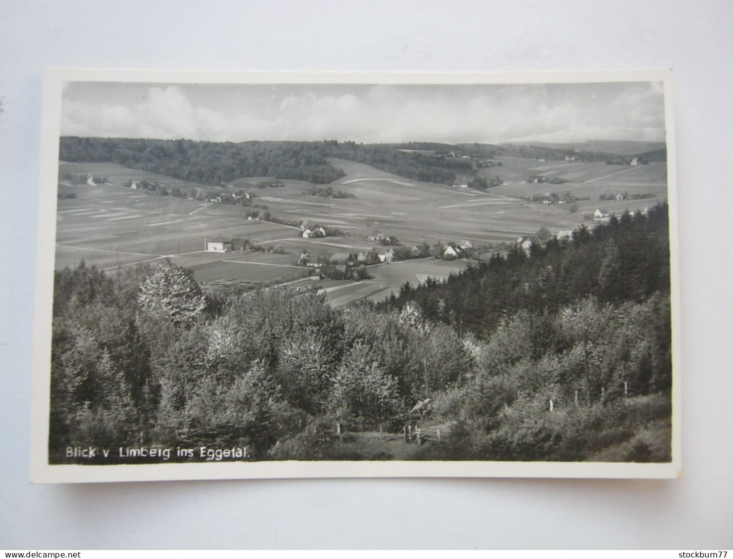 BÖRNINGHAUSEN  bei     Lübbecke , Schöne   Karte um 1943