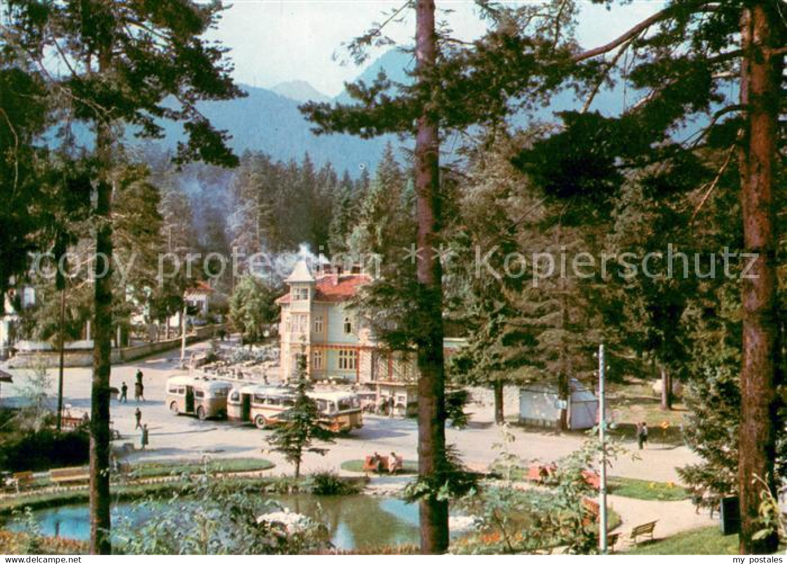 Borowez Bulgarien Ortsansicht