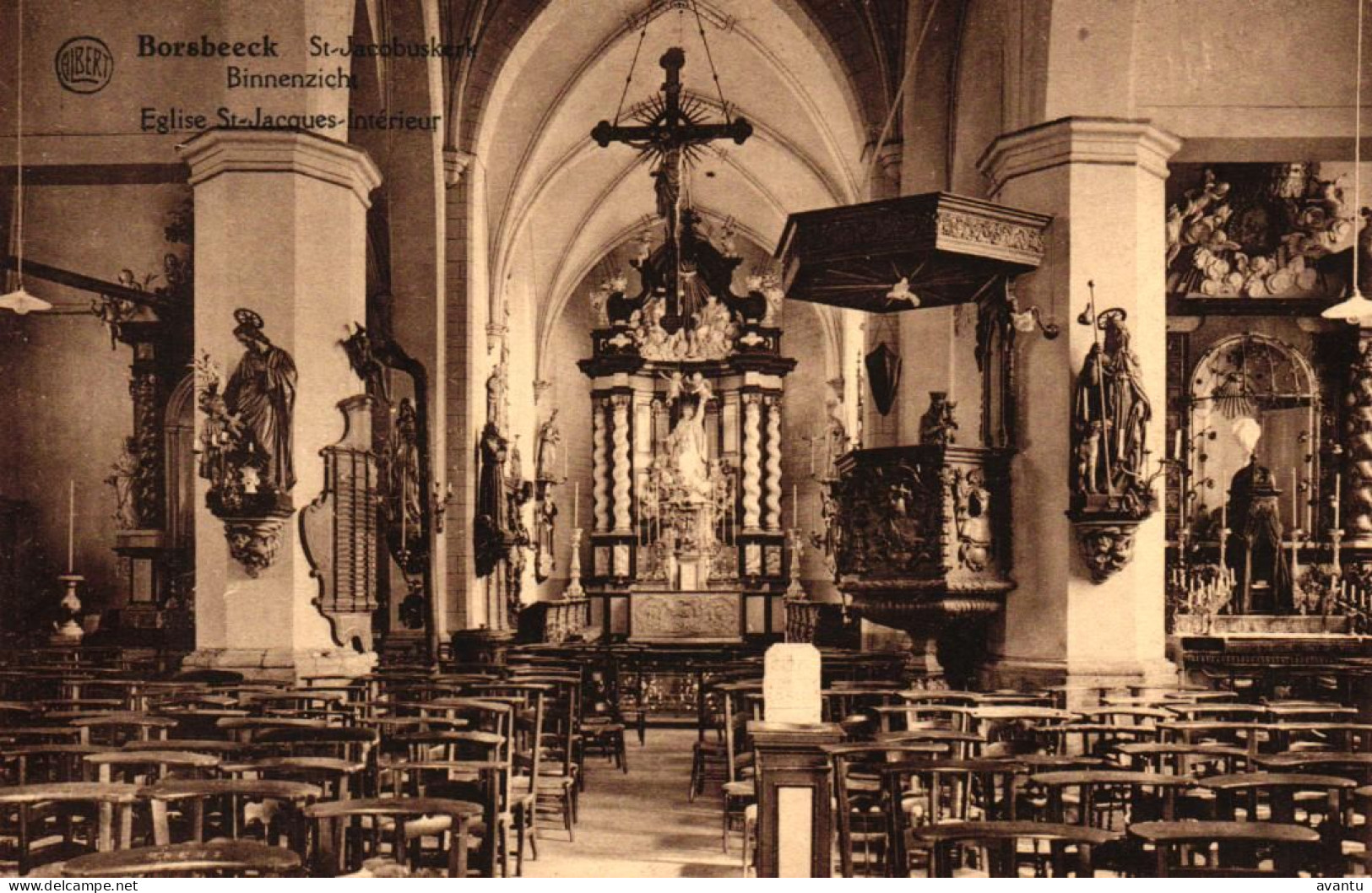 BORSBEEK / INTERIEUR KERK