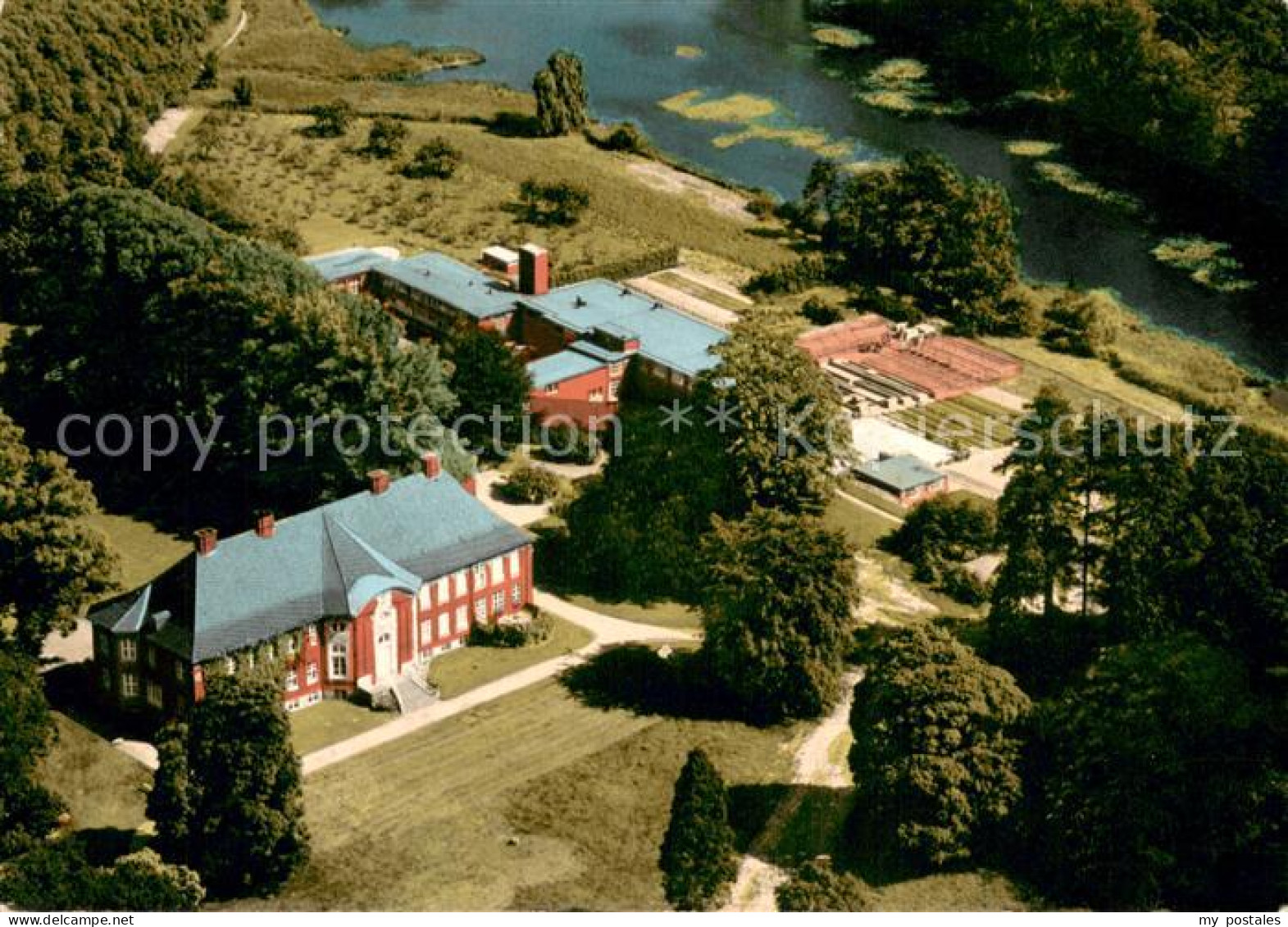 Borstel Bad Oldesloe Forschungsinstitut Borstel Fliegeraufnahme