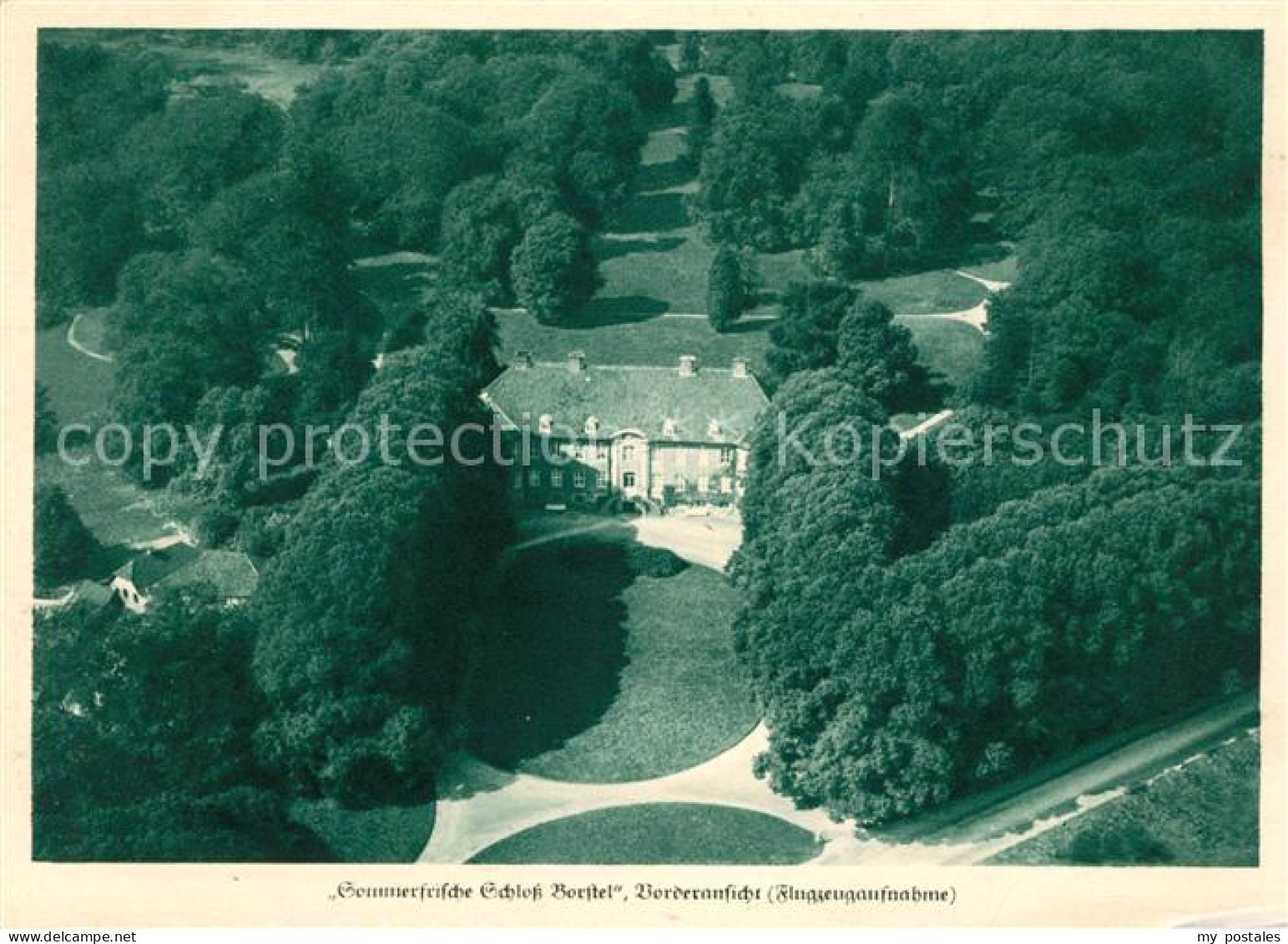 Borstel Bad Oldesloe Schloss Sommerfrische Fliegeraufnahme