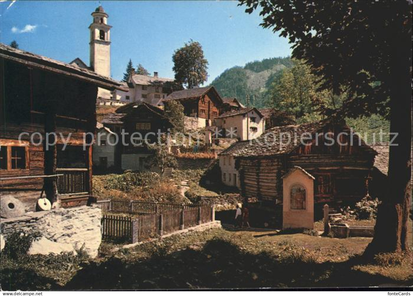 Bosco Gurin Dorfpartie